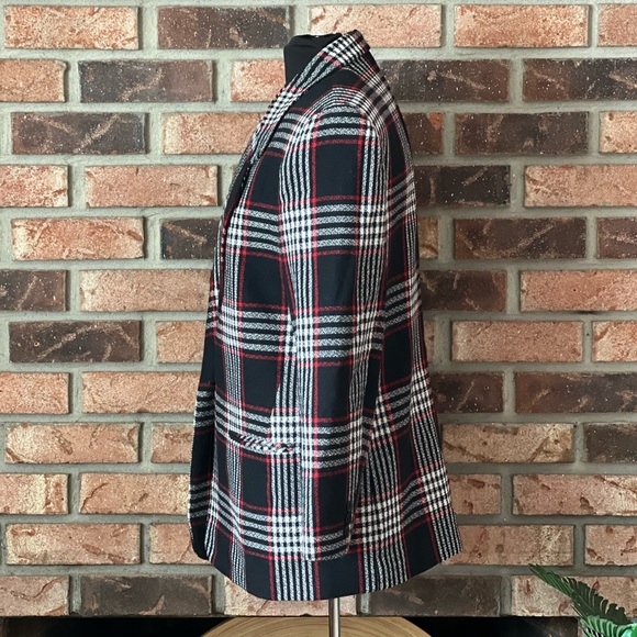 Private Concepts Plaid Blazer - Picture 2 of 3